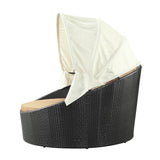 Siesta Canopy Outdoor Patio Daybed by Lefancy