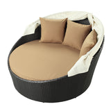 Siesta Canopy Outdoor Patio Daybed by Lefancy