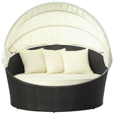 Siesta Canopy Outdoor Patio Daybed by Lefancy