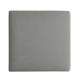 Tahoe Outdoor Patio Powder-Coated Aluminum Ottoman by Lefancy