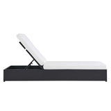 Tahoe Outdoor Patio Powder-Coated Aluminum Chaise Lounge Chair by Lefancy