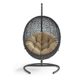 Encase Swing Outdoor Patio Lounge Chair by Lefancy