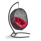 Encase Swing Outdoor Patio Lounge Chair by Lefancy