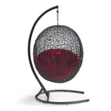 Encase Swing Outdoor Patio Lounge Chair by Lefancy