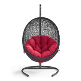 Encase Swing Outdoor Patio Lounge Chair by Lefancy