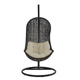 Parlay Swing Outdoor Patio Fabric Lounge Chair by Lefancy
