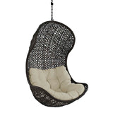 Parlay Swing Outdoor Patio Fabric Lounge Chair by Lefancy
