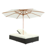 Arrival Outdoor Patio Chaise by Lefancy