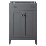 Nantucket 24" Bathroom Vanity Cabinet (Sink Basin Not Included) by Lefancy