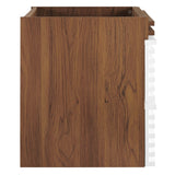 Render 24" Wall-Mount Bathroom Vanity Cabinet (Sink Basin Not Included) by Lefancy