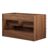 Render 36" Wall-Mount Bathroom Vanity Cabinet (Sink Basin Not Included) by Lefancy