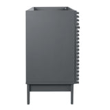 Render 48" Double Sink Compatible (Not Included) Bathroom Vanity Cabinet by Lefancy