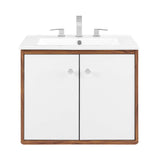 Transmit 24" Wall-Mount Bathroom Vanity by Lefancy