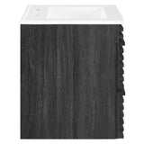 Render 24" Wall-Mount Bathroom Vanity by Lefancy