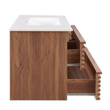 Render 36" Wall-Mount Bathroom Vanity by Lefancy