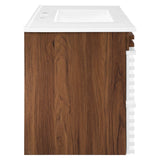 Render 36" Wall-Mount Bathroom Vanity by Lefancy