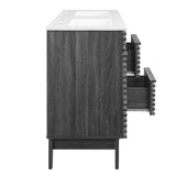 Render 48" Double Sink Bathroom Vanity by Lefancy