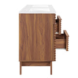 Render 48" Double Sink Bathroom Vanity by Lefancy