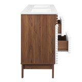 Render 48" Double Sink Bathroom Vanity by Lefancy