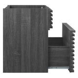 Render 18" Wall-Mount Bathroom Vanity Cabinet (Sink Basin Not Included) by Lefancy