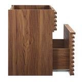 Render 18" Wall-Mount Bathroom Vanity Cabinet (Sink Basin Not Included) by Lefancy