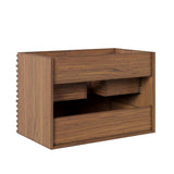 Render 30" Wall-Mount Bathroom Vanity Cabinet (Sink Basin Not Included) by Lefancy