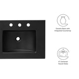 Cayman 48" Double Basin Bathroom Sink by Lefancy