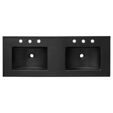 Cayman 48" Double Basin Bathroom Sink by Lefancy