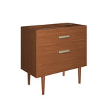 Cassia 36" Teak Wood Bathroom Vanity Cabinet (Sink Basin Not Included) by Lefancy