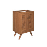 Birdie 24" Teak Wood Bathroom Vanity Cabinet (Sink Basin Not Included) by Lefancy