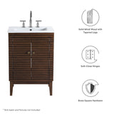 Ledger 24" Wood Bathroom Vanity Cabinet (Sink Basin Not Included) by Lefancy