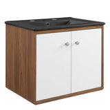 Transmit 24" Wall-Mount Bathroom Vanity by Lefancy