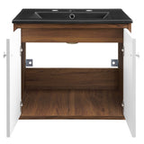 Transmit 24" Wall-Mount Bathroom Vanity by Lefancy