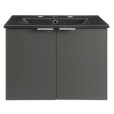 Maybelle 24" Wall-Mount Bathroom Vanity by Lefancy