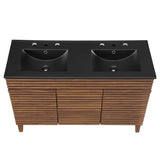 Render 48" Double Sink Bathroom Vanity by Lefancy