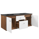 Transmit 48" Wall-Mount Bathroom Vanity by Lefancy