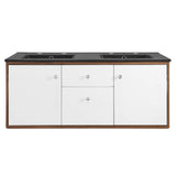 Transmit 48" Wall-Mount Bathroom Vanity by Lefancy