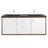 Transmit 48" Wall-Mount Bathroom Vanity by Lefancy