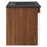 Render 30" Wall-Mount Bathroom Vanity by Lefancy