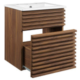 Render 18" Wall-Mount Bathroom Vanity by Lefancy