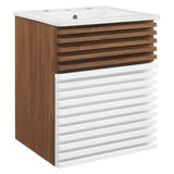 Render 18" Wall-Mount Bathroom Vanity by Lefancy