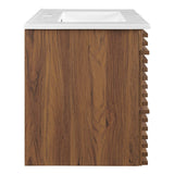 Render 30" Wall-Mount Bathroom Vanity by Lefancy