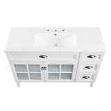 Isle 48" Bathroom Vanity Cabinet by Lefancy