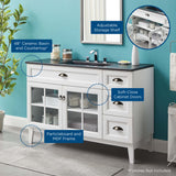 Isle 48" Bathroom Vanity Cabinet by Lefancy