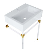 Redeem 24" Acrylic Wall-Mount Bathroom Vanity by Lefancy