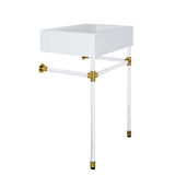 Redeem 24" Acrylic Wall-Mount Bathroom Vanity by Lefancy