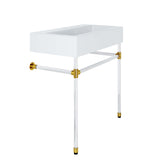 Redeem 32" Acrylic Wall-Mount Bathroom Vanity by Lefancy