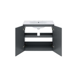 Bryn 30" Wall-Mount Bathroom Vanity by Lefancy