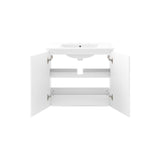 Bryn 30" Wall-Mount Bathroom Vanity by Lefancy