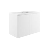 Bryn 36" Wall-Mount Bathroom Vanity by Lefancy